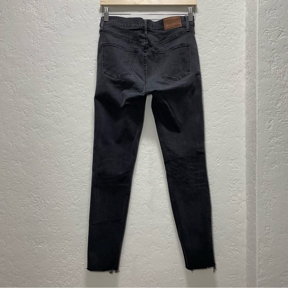 MADEWELL 9" High-Rise Skinny Jeans in Black Sea size 27 - Picture 9 of 9